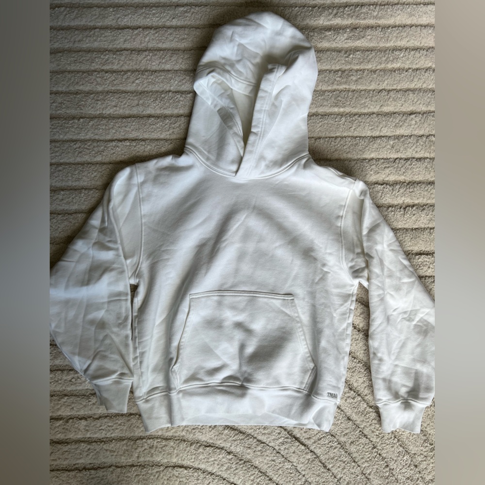 NEVER WORN WHITE TNA HOODIE